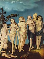 The Seven Ages of Woman, baldung