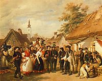 The Arrival of the Daughter-in-law, 1856, barabas