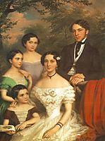 The Family Dégenfeld, 1854, barabas