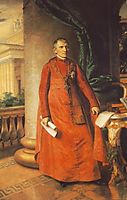 Portrait of János László Pyrker, Bishop of Eger, 1842, barabas