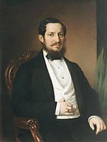 Portrait of János Matta, 1860, barabas