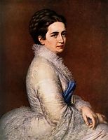 Portrait of Mrs. István Bittó, 1874, barabas