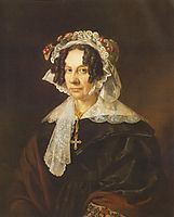 Portrait of Ms. Konkoly, 1837, barabas