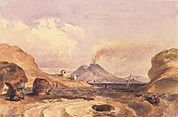 Vesuvius Seen from the Island of Capri, 1835, barabas