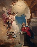 Annunciation, 1725, battistatiepolo