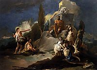 Apollo and Marsyas, c.1725, battistatiepolo