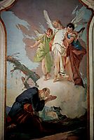 The appearance of the angels to Abraham, 1728, battistatiepolo