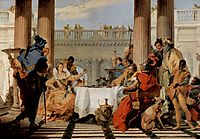 The Banquet of Cleopatra, 1744, battistatiepolo