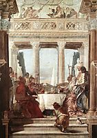 The Banquet of Cleopatra, 1747, battistatiepolo