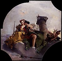 Fortitude and Justice, 1743, battistatiepolo