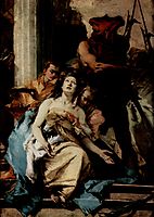 The Martyrdom of St Agatha, 1750, battistatiepolo