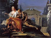 Rinaldo and Armida, 1753, battistatiepolo