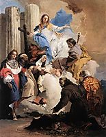 The Virgin with Six Saints, 1740, battistatiepolo