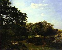 Forest of Fontainebleau, 1865, bazille