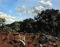 Landscape at Chailly, 1865, bazille