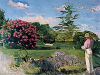 The Little Gardener, 1866, bazille