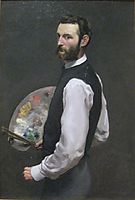 Self-Portrait, 1865-1866, bazille
