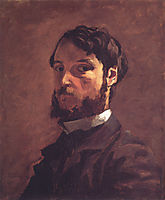 Self-Portrait, 1867-1868, bazille