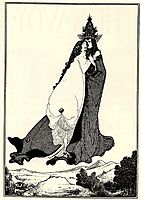 The Ascention of Saint Rose of Lima, beardsley