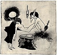 The Burial of Salome, beardsley