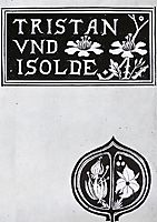The cover of Tristan and Isolde, beardsley