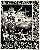 Excalibur in the Lake, beardsley
