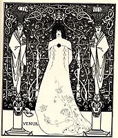 Frontispiece for -Venus and Tannhauser-, beardsley
