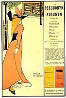 Publicity poster for -The Yellow Book-, beardsley