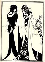 Salome with her mother, 1894, beardsley