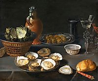 Still Life with Artichokes, 1610, beert