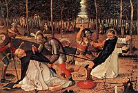 The Assassination of St. Peter Martyr, 1509, bellini