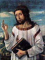 Christ Blessing, c.1460, bellini