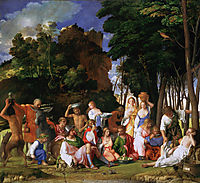 The Feast of the Gods, 1514, bellini