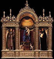 Frari Triptych, 1488, bellini