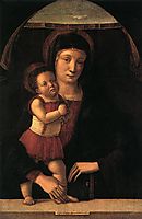 Madonna with Child, 1455, bellini