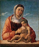 Madonna with the Child, 1464, bellini