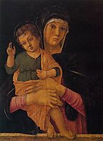 Madonna with Child Blessing, 1464, bellini