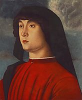Portrait of a Young Man in Red, c. 1480, bellini