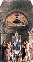 San Giobbe Altarpiece, 1487, bellini