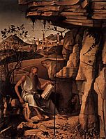 St. Jerome in the Desert, c.1480, bellini