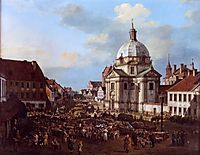 Church of the Holy Sacrament in the New Town, 1778, bellotto
