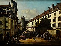 The Dominican Church in Vienna, 1758, bellotto