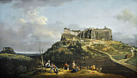The Fortress of Konigstein, 1758, bellotto