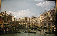 Grand canal, view from north, 1738, bellotto