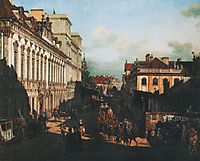 Miodowa Street, 1777, bellotto