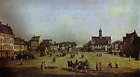 The New Market Square in Dresden, 1750, bellotto