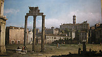 Ruins of the Forum, Rome, bellotto