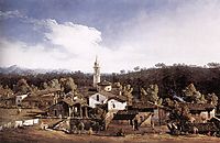 View of Gazzada neVarese, 1744, bellotto
