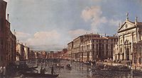 View of the Grand Canal at San Stae, 1738, bellotto