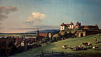 View of Pirna from the Sonnenstein Castle, c.1755, bellotto